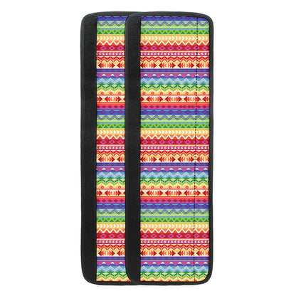 Colorful Aztec Tribal Pattern Print Refrigerator Handle Covers