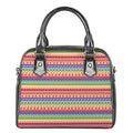 Colorful Aztec Tribal Pattern Print Shoulder Handbag