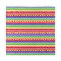 Colorful Aztec Tribal Pattern Print Silk Bandana