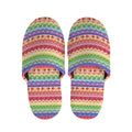 Colorful Aztec Tribal Pattern Print Slippers
