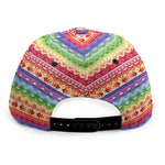 Colorful Aztec Tribal Pattern Print Snapback Cap