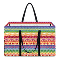 Colorful Aztec Tribal Pattern Print Utility Tote Bag