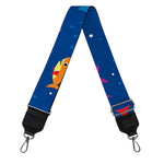 Colorful Baby Sharks Pattern Print Bag Strap
