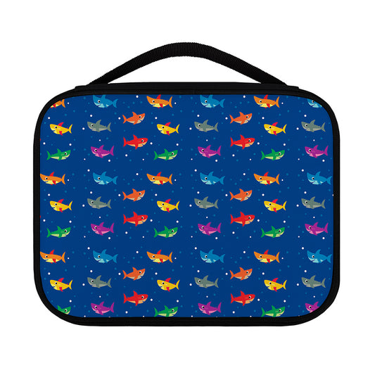 Colorful Baby Sharks Pattern Print Classic Bible Case