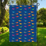 Colorful Baby Sharks Pattern Print Garden Flag