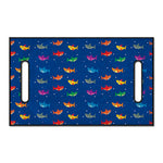 Colorful Baby Sharks Pattern Print Golf Cart Seat Cover