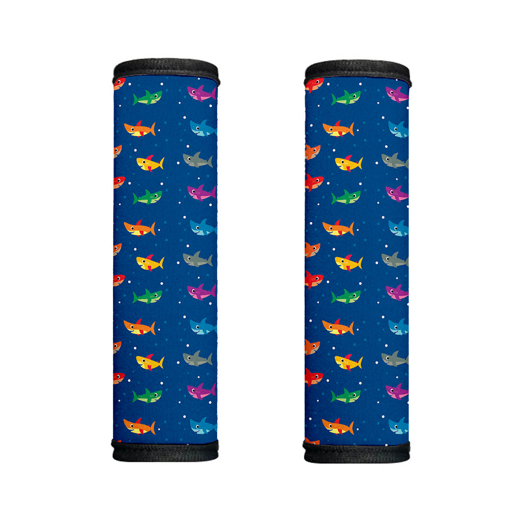 Colorful Baby Sharks Pattern Print Handle Covers
