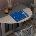 Colorful Baby Sharks Pattern Print Placemat