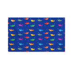 Colorful Baby Sharks Pattern Print Polyester Flag