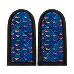 Colorful Baby Sharks Pattern Print Skillet Handle Cover