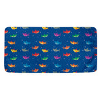 Colorful Baby Sharks Pattern Print Towel