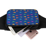 Colorful Baby Sharks Pattern Print Waist Bag