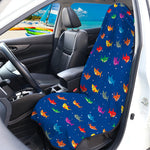 Colorful Baby Sharks Pattern Print Waterproof Car Seat Cover