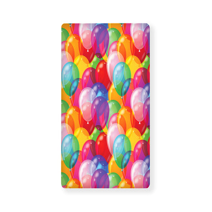 Colorful Balloon Pattern Print Baby Crib Sheet