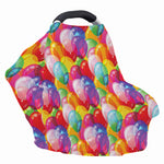 Colorful Balloon Pattern Print Baby Seat Cover
