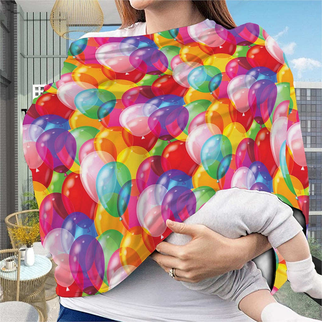 Colorful Balloon Pattern Print Baby Seat Cover