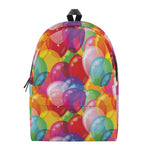 Colorful Balloon Pattern Print Backpack