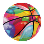Colorful Balloon Pattern Print Basketball