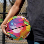 Colorful Balloon Pattern Print Basketball