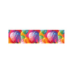 Colorful Balloon Pattern Print Bed Runner