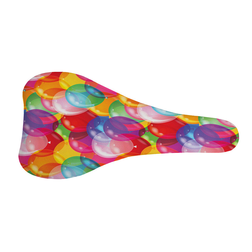 Colorful Balloon Pattern Print Bicycle Seat Cover