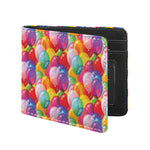Colorful Balloon Pattern Print Bifold Wallet