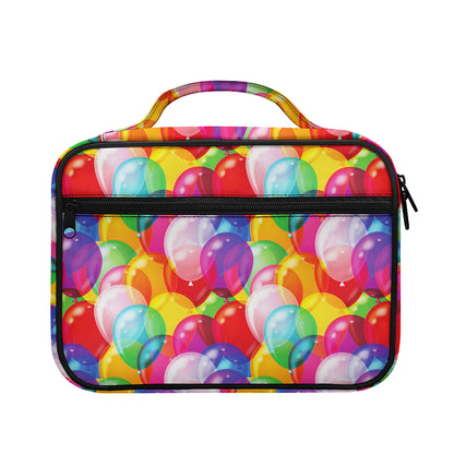 Colorful Balloon Pattern Print Briefcase Bible Bag