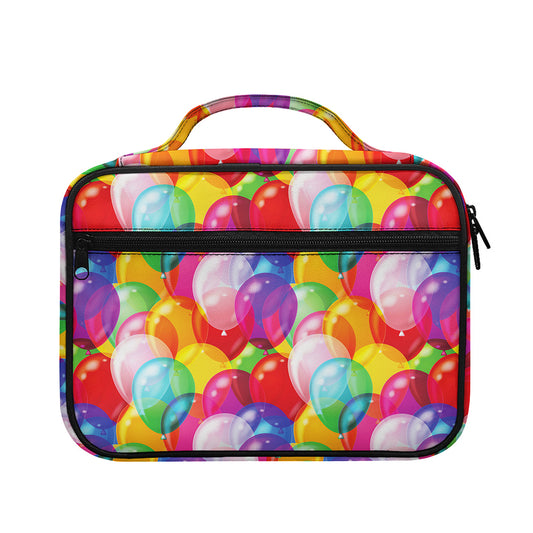 Colorful Balloon Pattern Print Briefcase Bible Bag