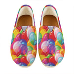 Colorful Balloon Pattern Print Casual Shoes