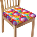 Colorful Balloon Pattern Print Chair Cushion Cover