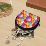Colorful Balloon Pattern Print Coin Purse