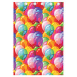 Colorful Balloon Pattern Print Curtain