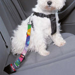 Colorful Balloon Pattern Print Dog Seat Belt
