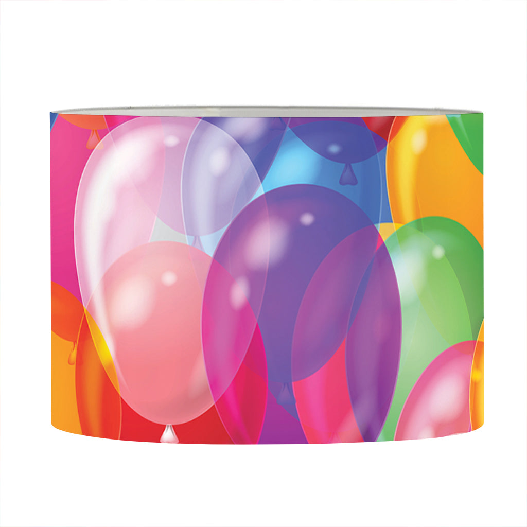 Colorful Balloon Pattern Print Drum Lamp Shade
