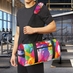 Colorful Balloon Pattern Print Gym Bag