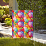 Colorful Balloon Pattern Print House Flag