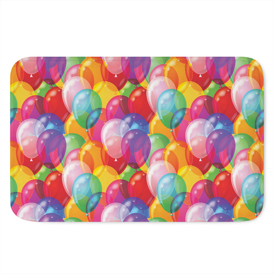 Colorful Balloon Pattern Print Indoor Door Mat
