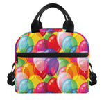Colorful Balloon Pattern Print Insulated Lunch Bag