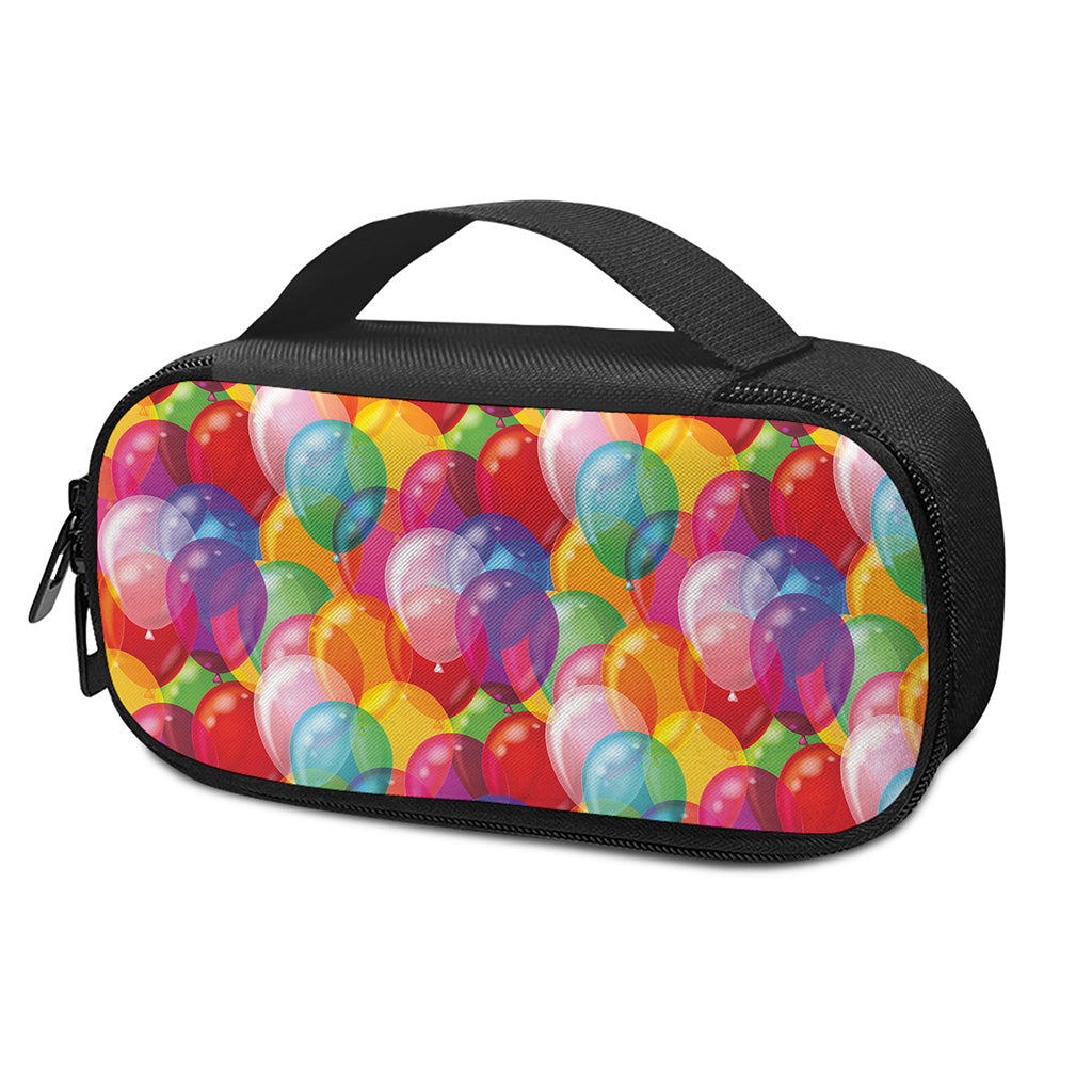 Colorful Balloon Pattern Print Insulin Cooler Travel Case