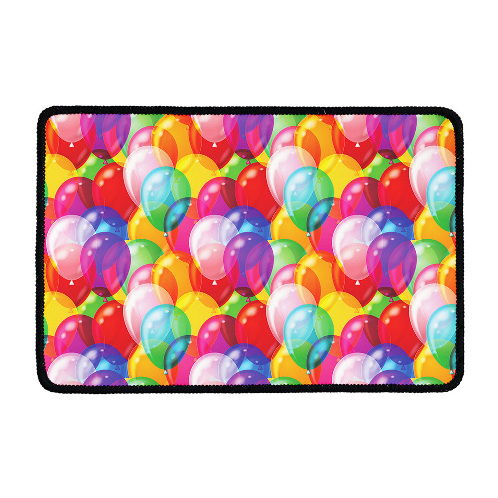 Colorful Balloon Pattern Print Kitchen Mat