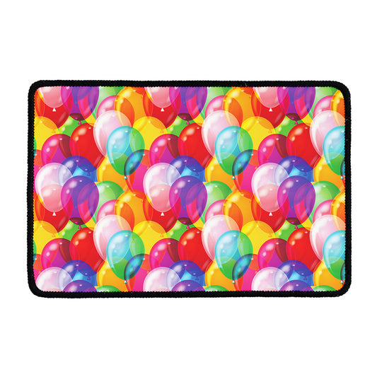 Colorful Balloon Pattern Print Kitchen Mat