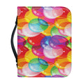 Colorful Balloon Pattern Print Leather Bible Cover