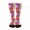 Colorful Balloon Pattern Print Long Socks