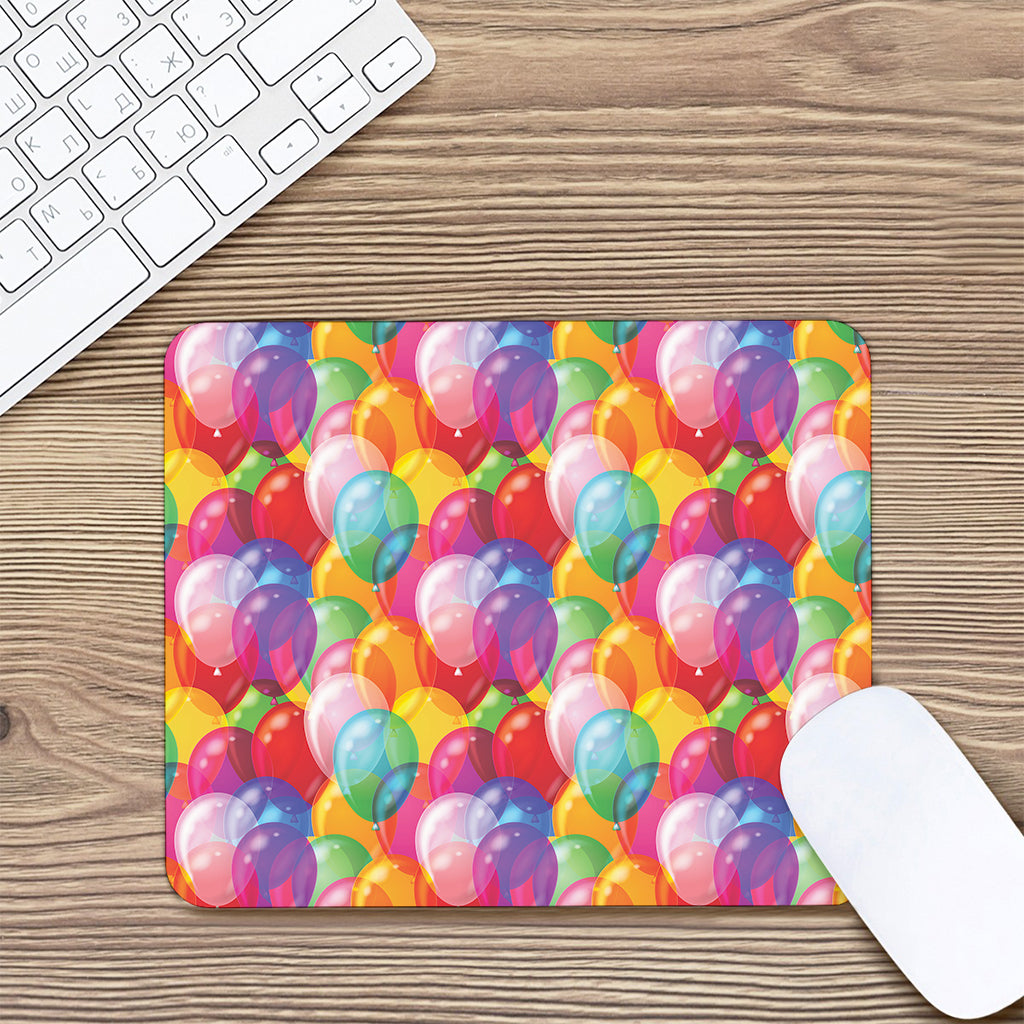Colorful Balloon Pattern Print Mouse Pad