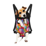 Colorful Balloon Pattern Print Pet Carrier Backpack