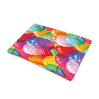 Colorful Balloon Pattern Print Pet Cooling Mat Cover