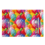 Colorful Balloon Pattern Print Placemat