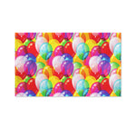 Colorful Balloon Pattern Print Polyester Flag