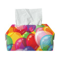 Colorful Balloon Pattern Print Rectangle Tissue Box Cover