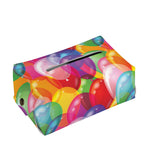 Colorful Balloon Pattern Print Rectangle Tissue Box Cover